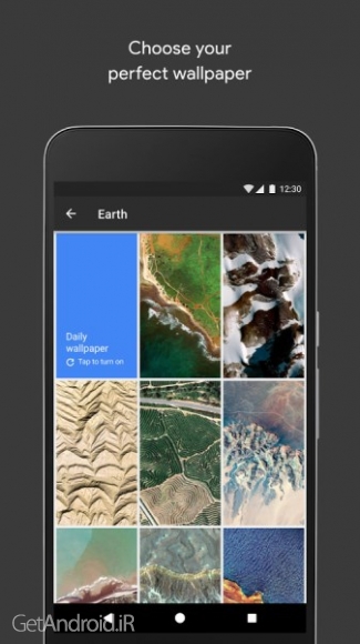 دانلود اپلیکیشن گوگل والپیپر اندروید