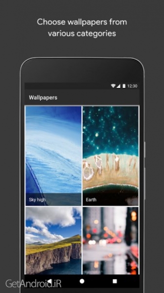 دانلود نرم افزار گوگل والپیپر اندروید