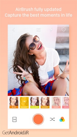 دانلود برنامه AirBrush اندروید