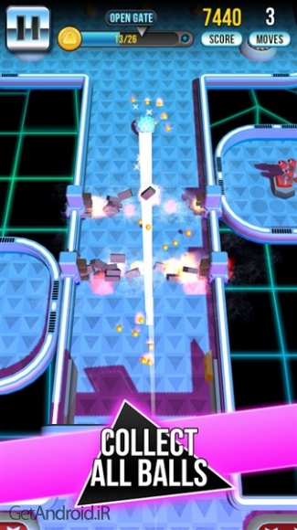 دانلود Retro Shot Pinball Puzzle Game 1.3 بازی پین بال برای اندروید