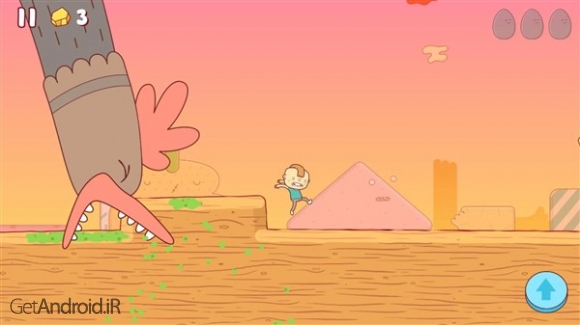دانلود Eggggg – The Platform Puker 1.3.1 بازی اکشن تخم مرغ اندروید