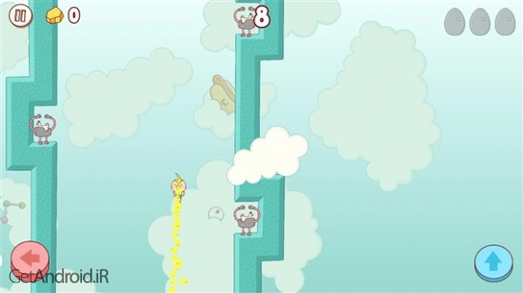 دانلود Eggggg – The Platform Puker 1.3.1 بازی اکشن تخم مرغ اندروید