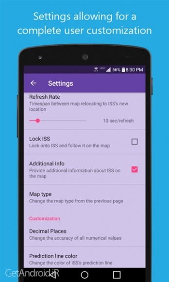 دانلود ISS Tracker v3.2 برنامه ردیابی ایستگاه فضایی اندروید