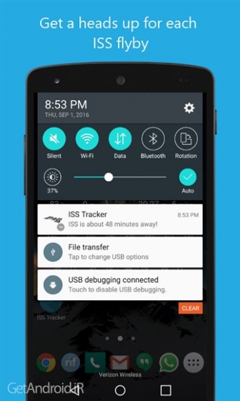 دانلود ISS Tracker v3.2 برنامه ردیابی ایستگاه فضایی اندروید