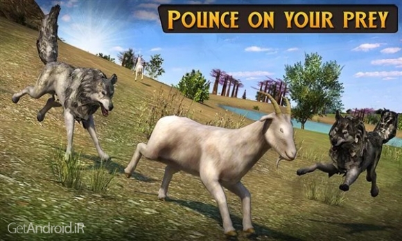 دانلود Wolf Life Simulation 2017 v1.0 بازی شبیه سازی زندگی گرگها 2017 اندروید