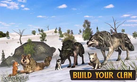دانلود Wolf Life Simulation 2017 v1.0 بازی شبیه سازی زندگی گرگها 2017 اندروید