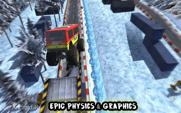 دانلود Crazy Monster Bus Stunt Race 1.3 بازی اتوبوس های غول پیکر اندروید