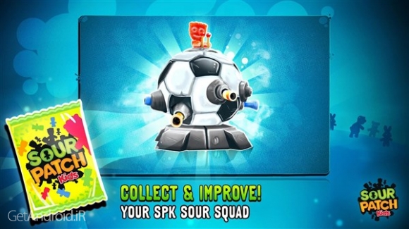 دانلود Sour Patch Kids: Candy Defense 1.21 بازی دفاع آب نبات ها اندروید