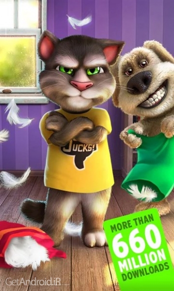 دانلود بازی Talking Tom Cat 2 اندروید