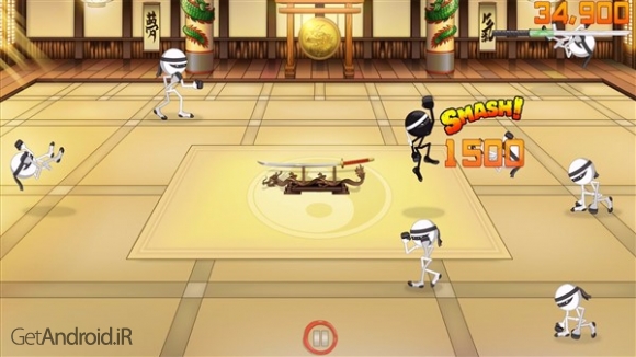 دانلود بازی Stickninja Smash اندروید