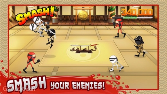 دانلود بازی Stickninja Smash اندروید