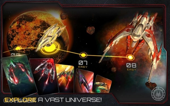 دانلود Battlestar Galactica:Squadrons 1.0.29 بازی نبرد ستاره گالاکتیکا اندروید