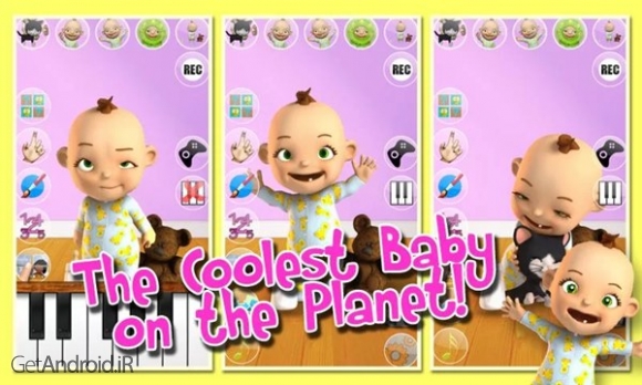 دانلود Talking Babsy Baby Deluxe v1.0 build 193 بازی دخترانه و کودکانه اندروید