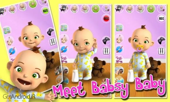 دانلود Talking Babsy Baby Deluxe v1.0 build 193 بازی دخترانه و کودکانه اندروید