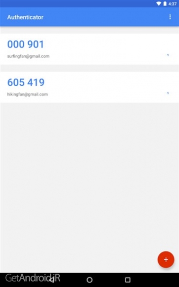 دانلود برنامه Google Authenticator اندروید