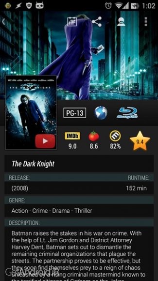 دانلود Movie Collection v1.1.0 برنامه مدیریت فیلم های DVD در اندروید