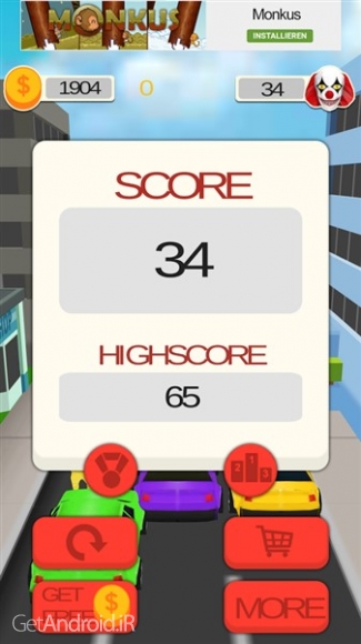 دانلود Hit the Clown 1.0.5 بازی لایی کشیدن با ماشین اندروید