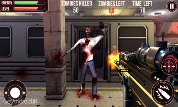 دانلود Subway Zombie Attack 3D 1.2 بازی بازی تیراندازی به زامبی ها در مترو اندروید