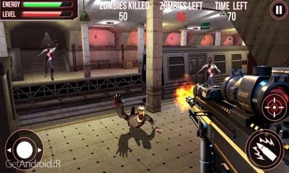 دانلود Subway Zombie Attack 3D 1.2 بازی بازی تیراندازی به زامبی ها در مترو اندروید