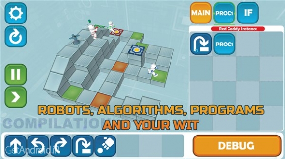 دانلود Coddy World on Algorithm 2.76 بازی در جهان الگوریتم ها اندروید