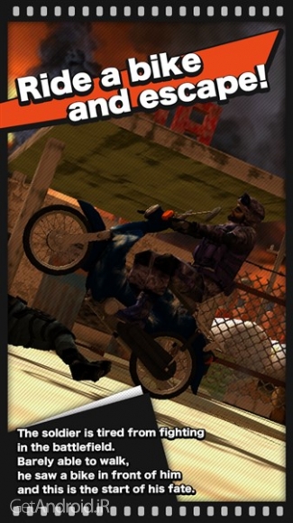 دانلود Deserter simulator 1.11 بازی شبیه ساز موتور سوار فراری اندروید