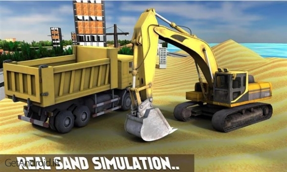 دانلود Sand Excavator Simulator 3D v1.0.7 بازی شبیه سازی حفاری ماسه اندروید