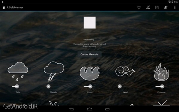 دانلود A Soft Murmur v2.1.1 آهنگ های آرامشبخش طبیعت برای آرامش اعصاب اندروید