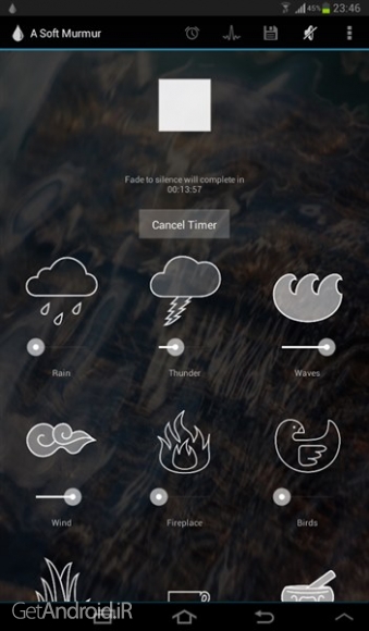 دانلود A Soft Murmur v2.1.1 آهنگ های آرامشبخش طبیعت برای آرامش اعصاب اندروید
