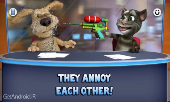 دانلود بازی Talking Tom & Ben News اندروید