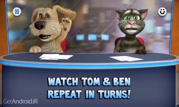 دانلود بازی Talking Tom & Ben News اندروید