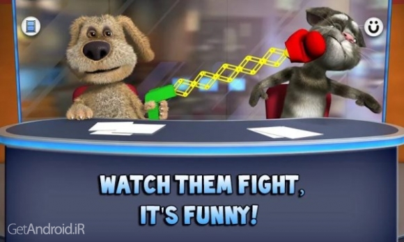 دانلود بازی Talking Tom & Ben News اندروید