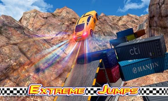 دانلود City Car Stunts 3D v2.2 بازی شیرین کاری با ماشین اندروید