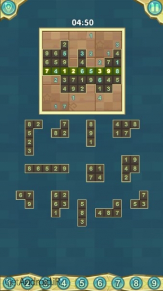 دانلود Sudoku Jumble 1.1 بازی سودوکو برای اندروید