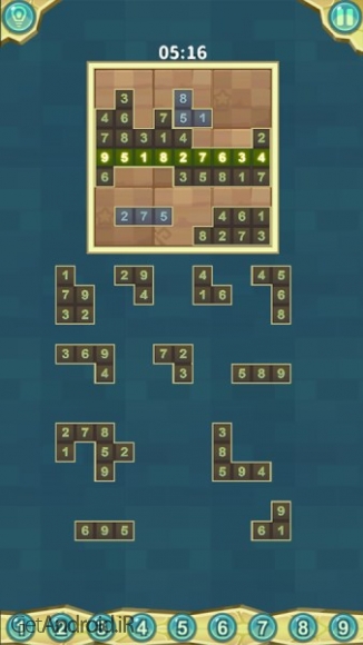 دانلود Sudoku Jumble 1.1 بازی سودوکو برای اندروید
