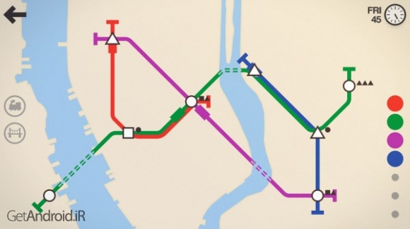 دانلود بازی Mini Metro اندروید