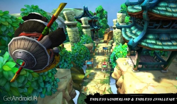 دانلود Ninja Panda Dash 1.05 بازی دوندگی پاندای نینجا اندروید