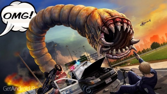 دانلود بازی Death Worm Deluxe اندروید