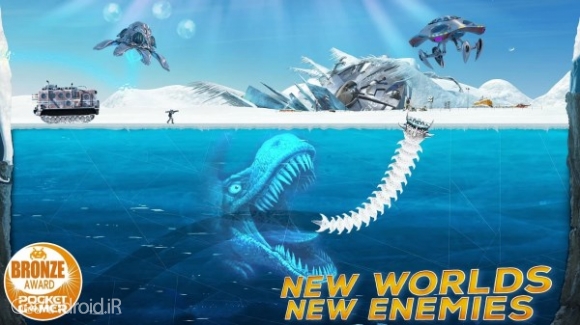 دانلود بازی Death Worm Deluxe اندروید