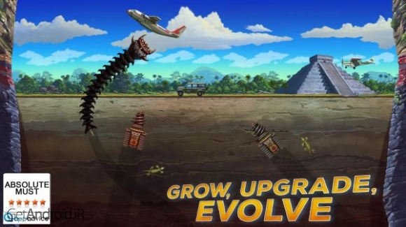 دانلود بازی Death Worm Deluxe اندروید