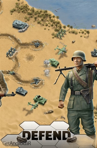 دانلود 1943 Deadly Desert Premium 1.2.1 بازی صحرای مرگبار اندروید