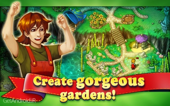 دانلود Gardens Inc 4 - Blooming Stars 1.11 بازی شبیه سازی باغبانی اندروید