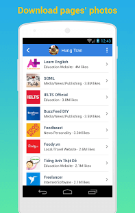 دانلود Download Photos - Pro version v2.4 دانلود عکسها و تصاویر فیسبوکی برای اندروید