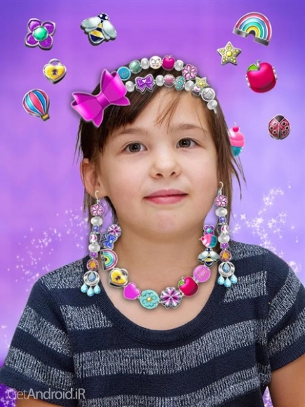 دانلود Crayola Jewelry Party 1.1 بازی دخترانه ترکیب جواهرات اندروید