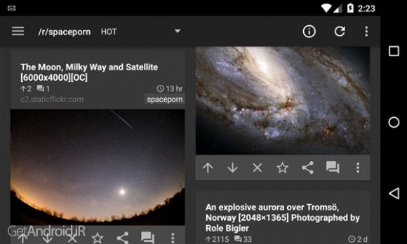 دانلود برنامه reddit is fun GP اندروید