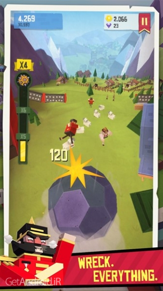 دانلود Giant Boulder of Death 1.6.1 بازی سنگ مرگ اندروید