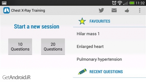 دانلود Chest X-Ray Training v1.01 برنامه آموزش رادیوگرافی قفسه سینه اندروید