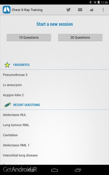 دانلود Chest X-Ray Training v1.01 برنامه آموزش رادیوگرافی قفسه سینه اندروید