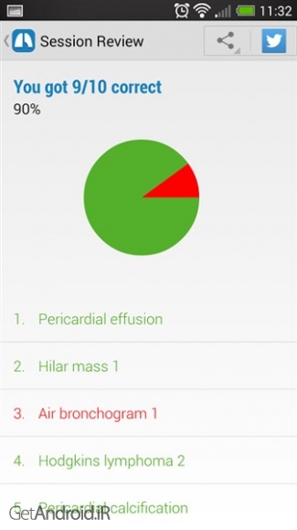 دانلود Chest X-Ray Training v1.01 برنامه آموزش رادیوگرافی قفسه سینه اندروید