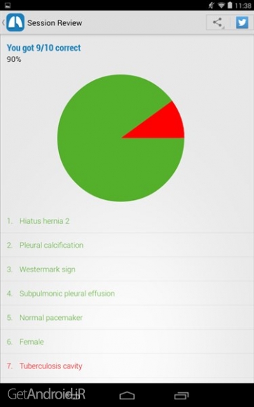 دانلود Chest X-Ray Training v1.01 برنامه آموزش رادیوگرافی قفسه سینه اندروید
