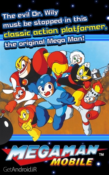 دانلود MEGA MAN MOBILE 1.02.01 بازی اکشن مگامن اندروید